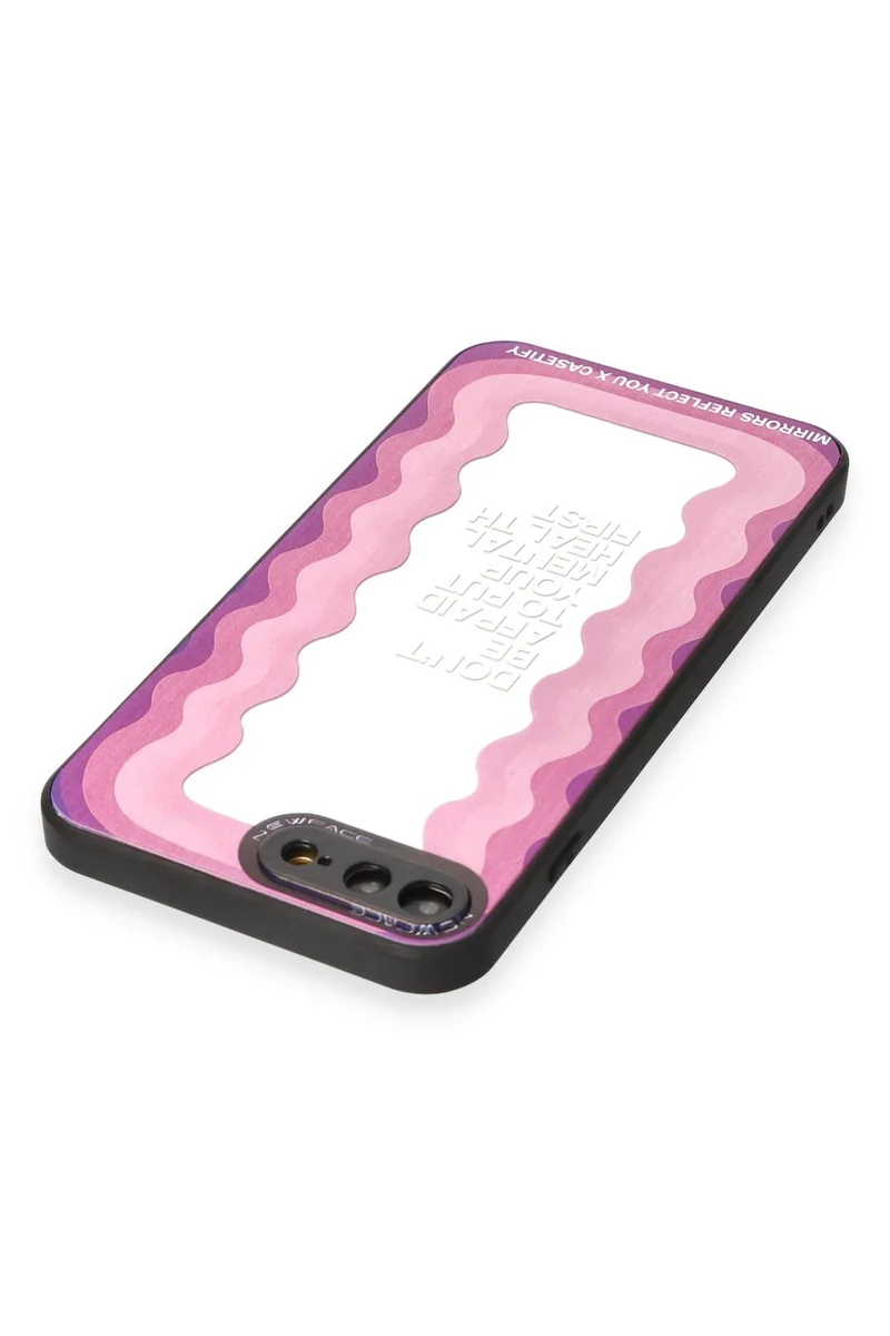 Newface iPhone 7 Plus Kılıf Mirror Desenli Kapak - Mirror - 11