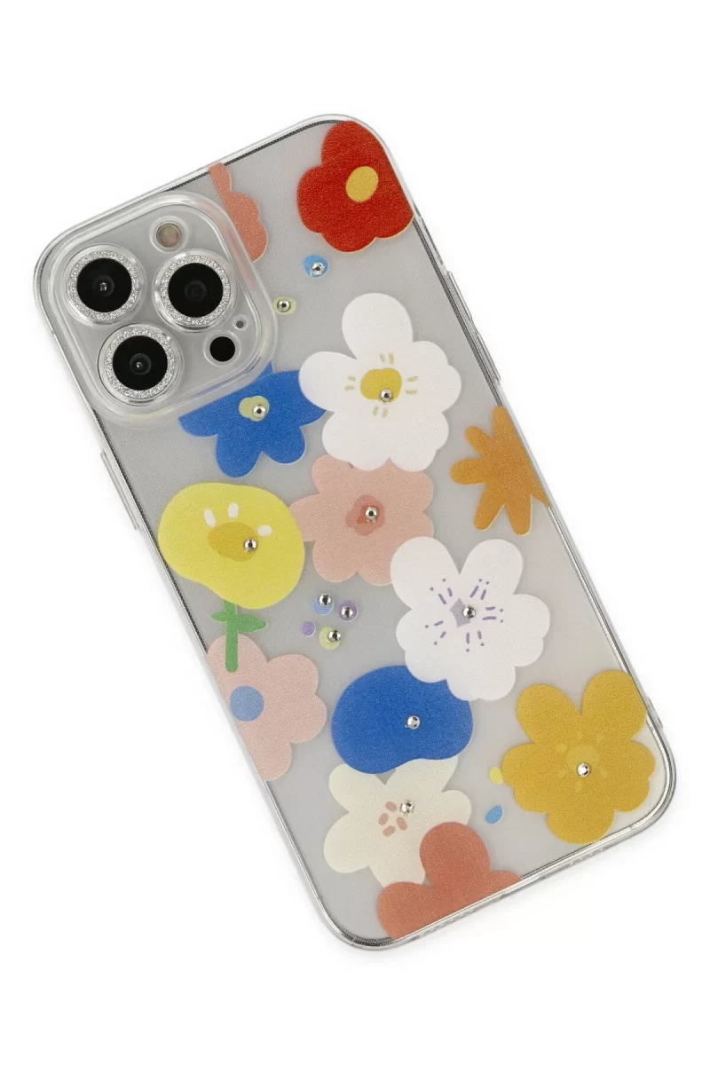 Newface iPhone 13 Pro Max Kılıf Lucky Silikon - Lucky 8