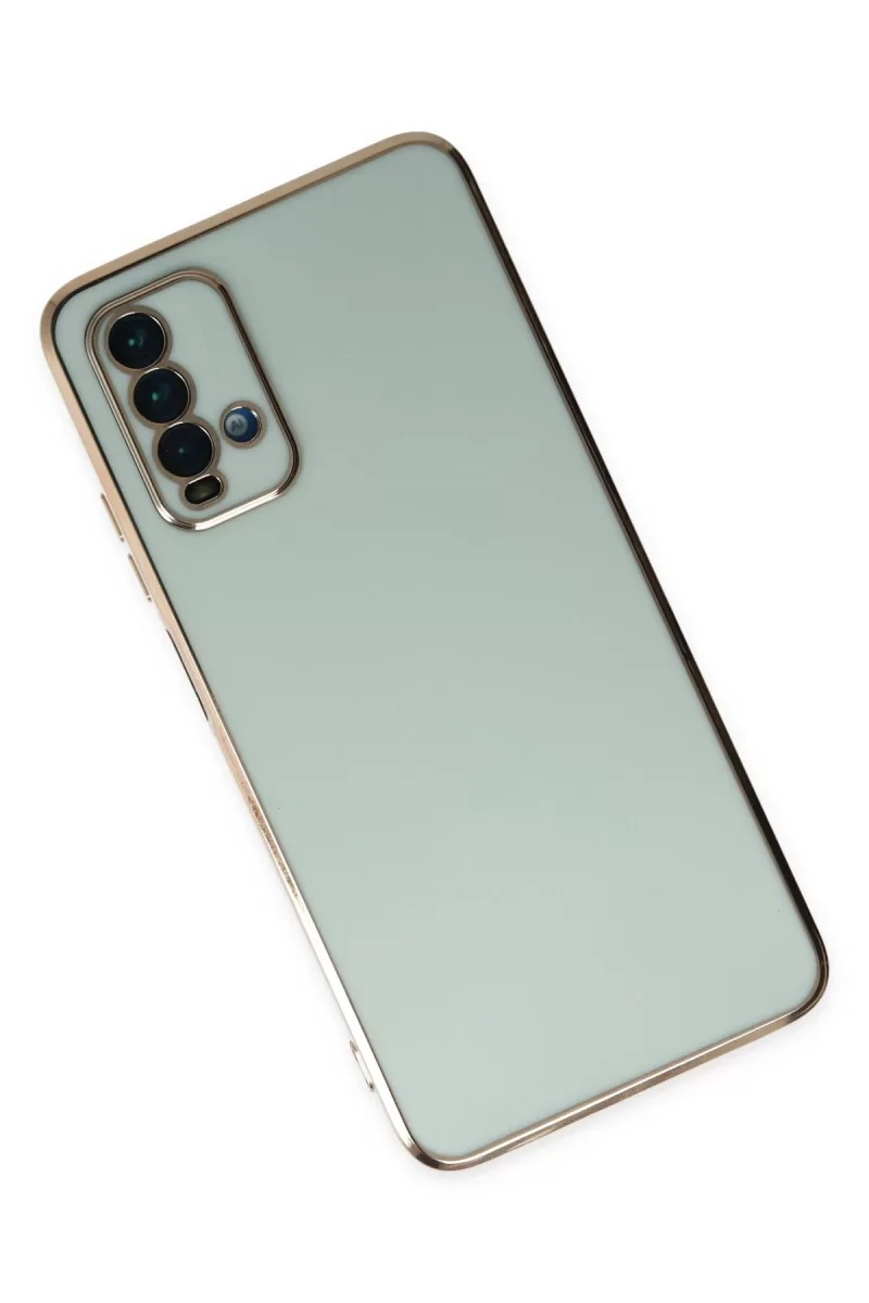 Newface Xiaomi Redmi 9T Kılıf Volet Silikon - Açık Yeşil