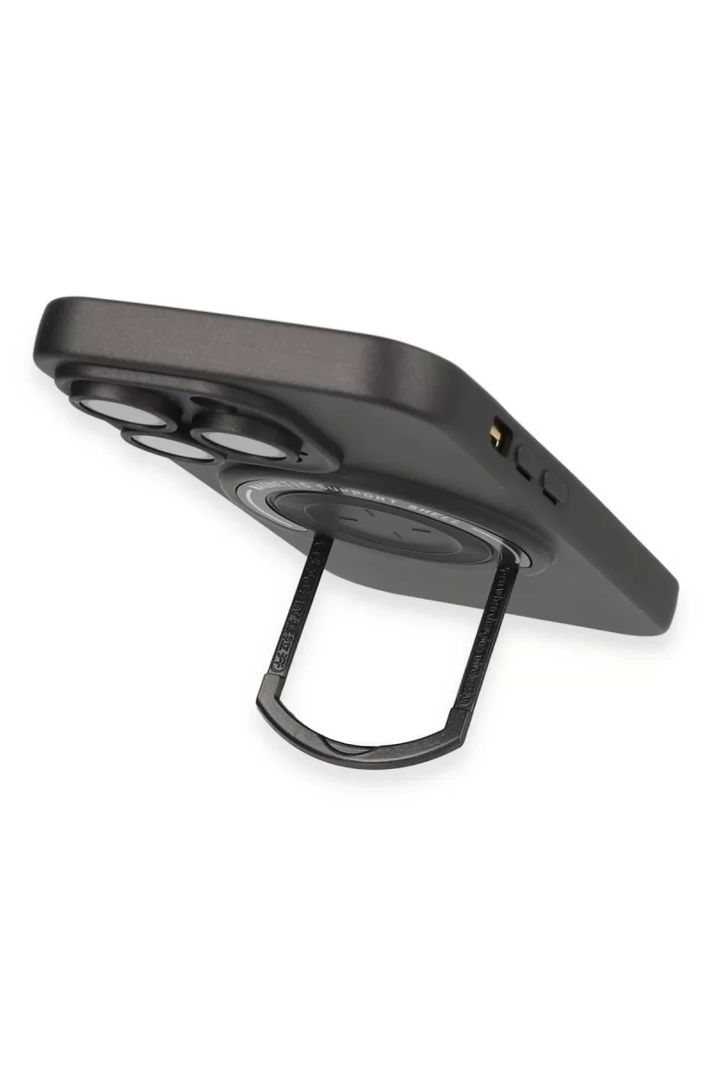 Newface iPhone 13 Pro Kılıf Lukka Magneticsafe Kapak - Siyah