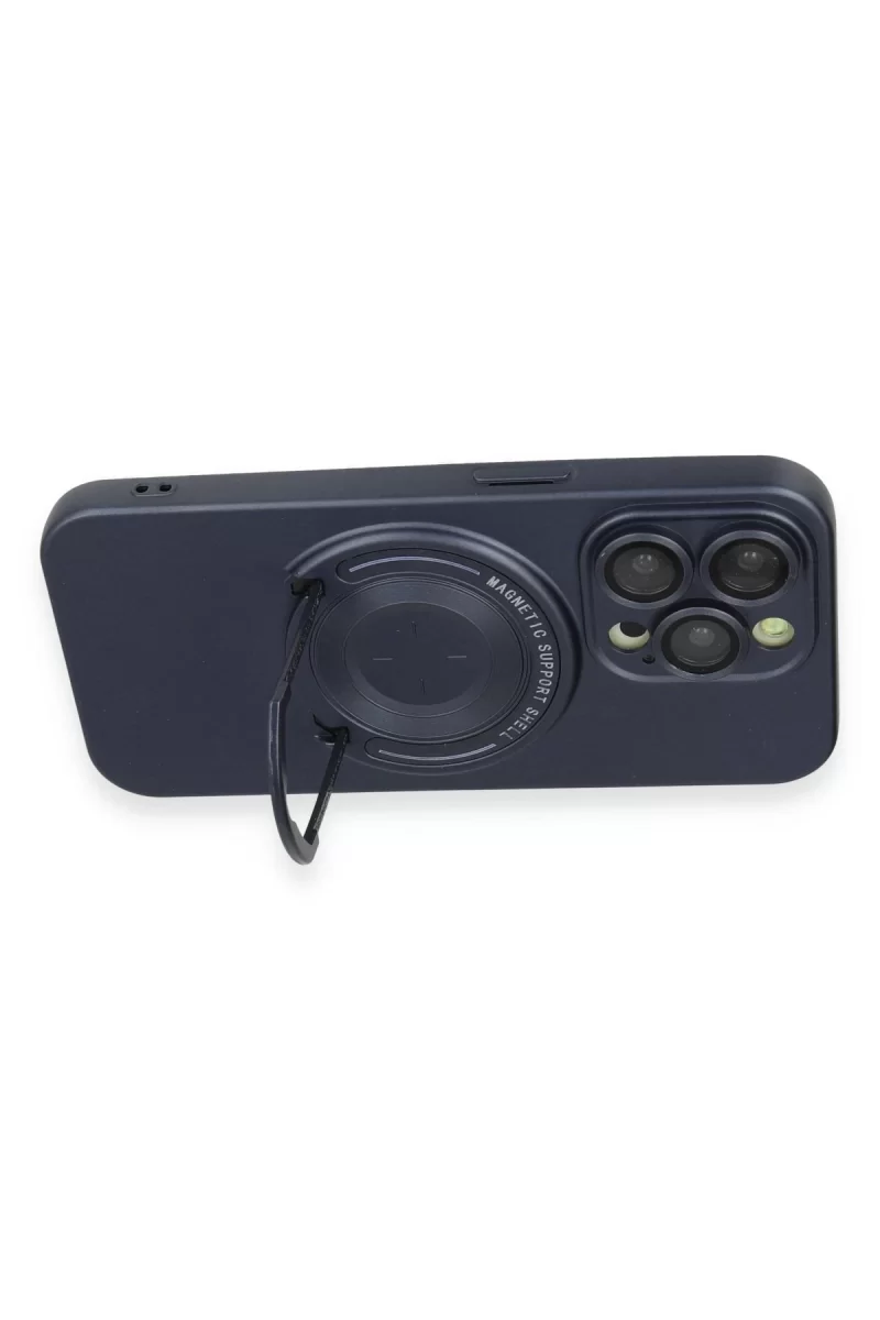 Newface iPhone 14 Pro Kılıf Lukka Magneticsafe Kapak - Lacivert