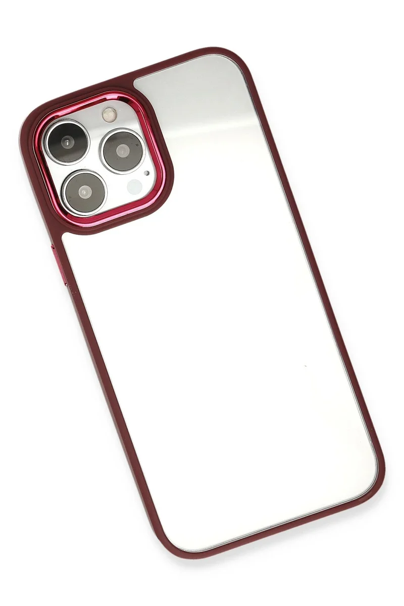 Newface iPhone 14 Pro Max Kılıf Dora Kapak - Kırmızı