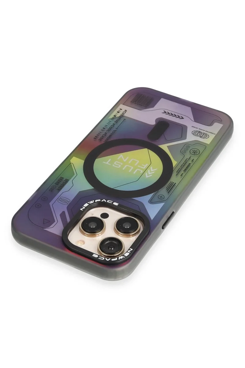 Newface iPhone 14 Pro Kılıf Venüs Magneticsafe Desenli Kapak - Venüs - 2