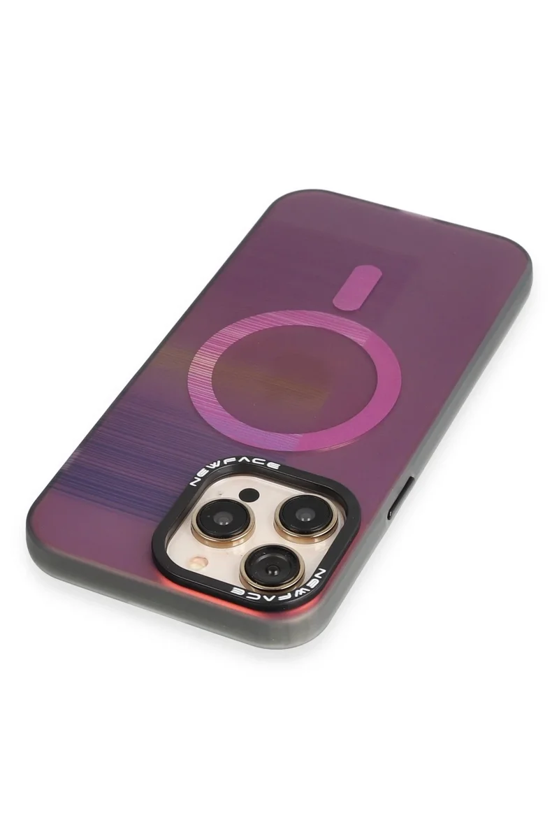 Newface iPhone 14 Pro Max Kılıf Venüs Magneticsafe Desenli Kapak - Venüs - 9