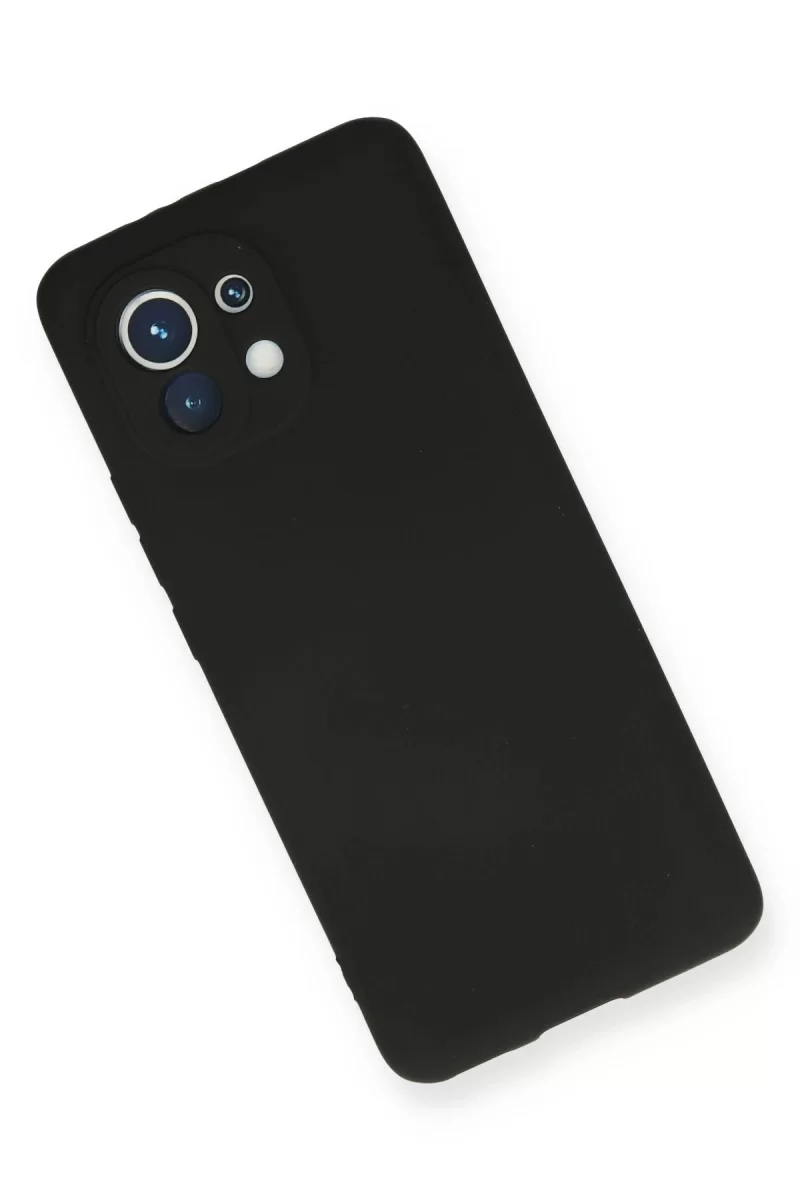 Newface Xiaomi Mi 11 Kılıf First Silikon - Siyah