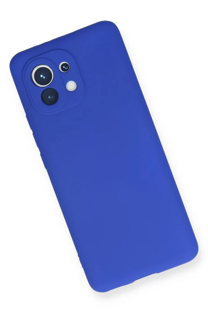 Newface Xiaomi Mi 11 Kılıf First Silikon - Lacivert