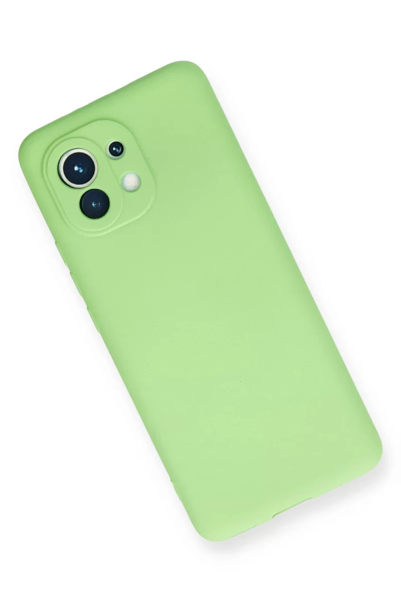 Newface Xiaomi Mi 11 Kılıf First Silikon - Yeşil