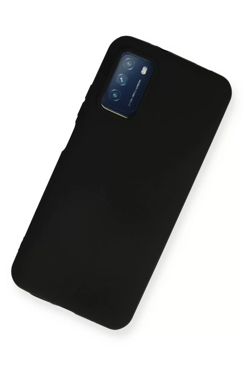 Newface Xiaomi Pocophone M3 Kılıf First Silikon - Siyah