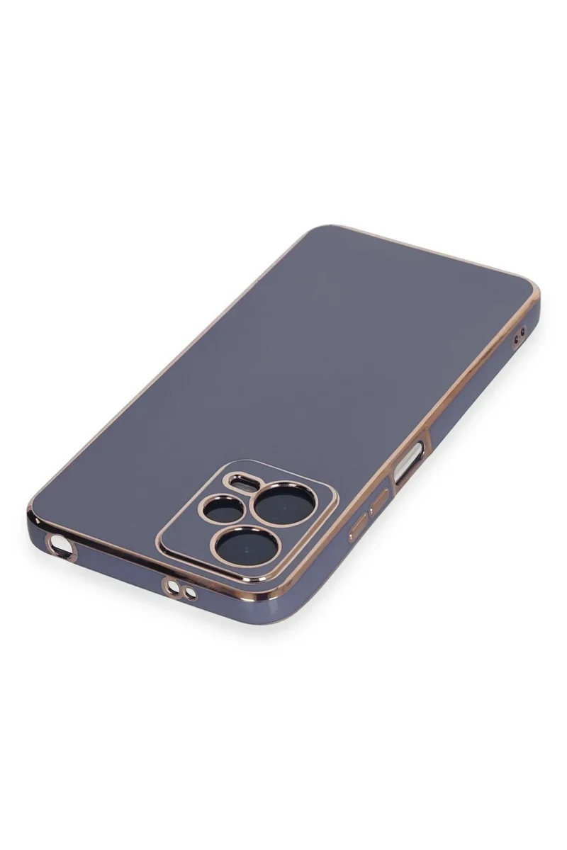 Newface Xiaomi Redmi Note 12 Pro 5G Kılıf Volet Silikon - Mavi