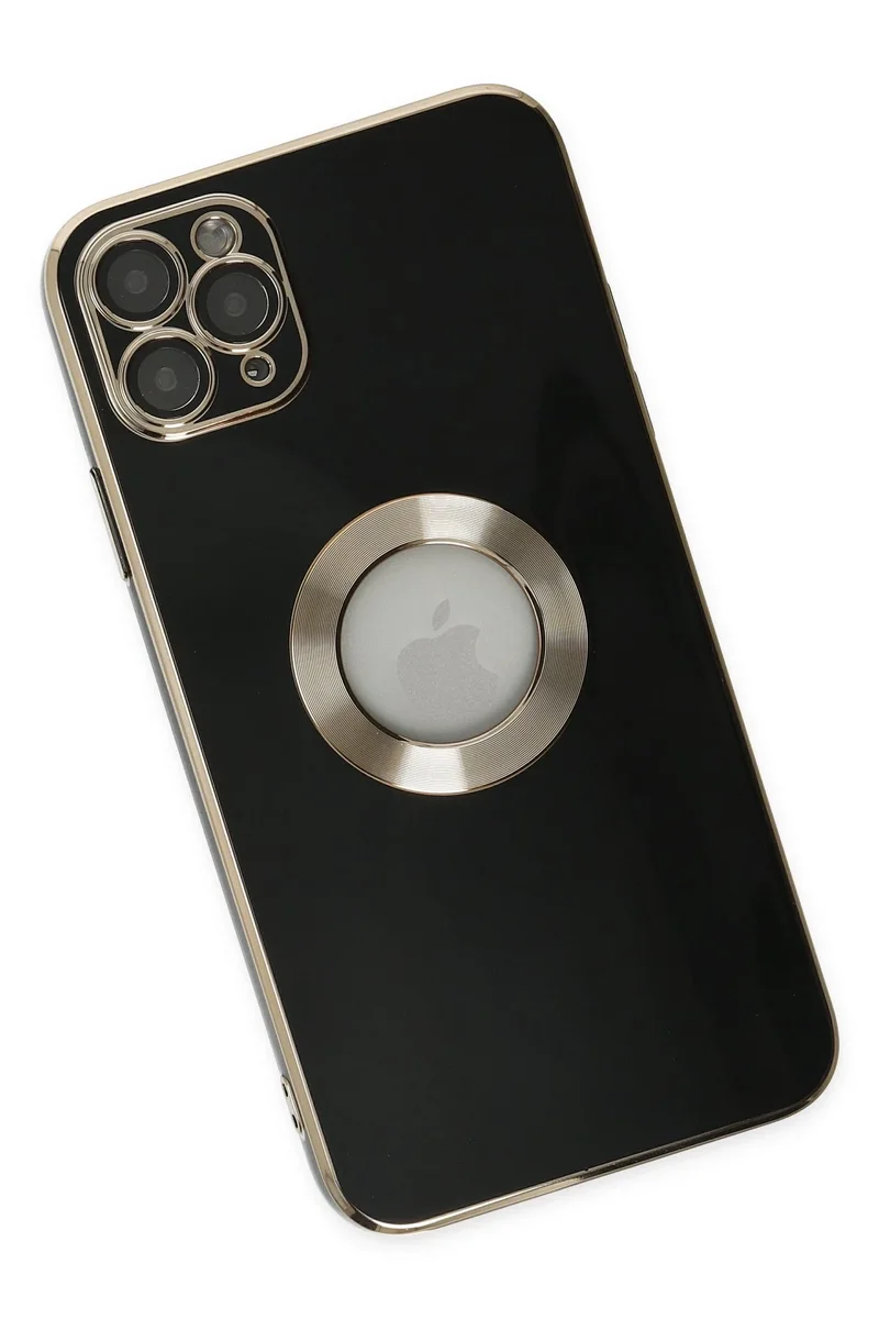 Newface iPhone 11 Pro Max Kılıf Store Silikon - Siyah