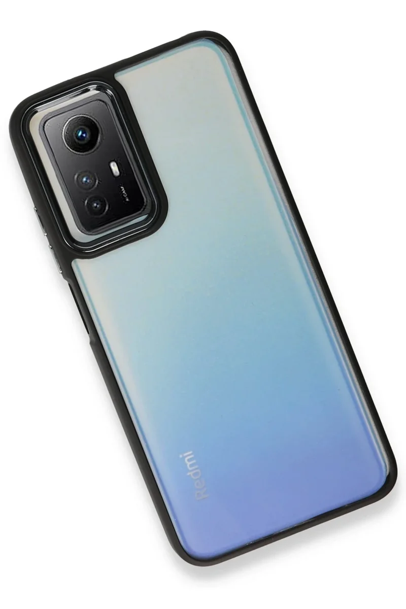 Newface Xiaomi Redmi Note 12S Kılıf Dora Kapak - Siyah