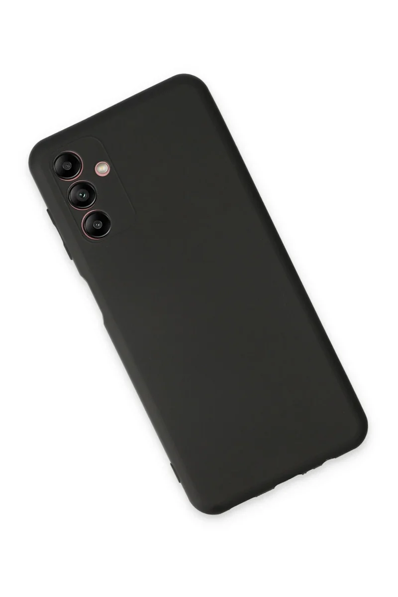 Newface Samsung Galaxy A04S Kılıf First Silikon - Siyah