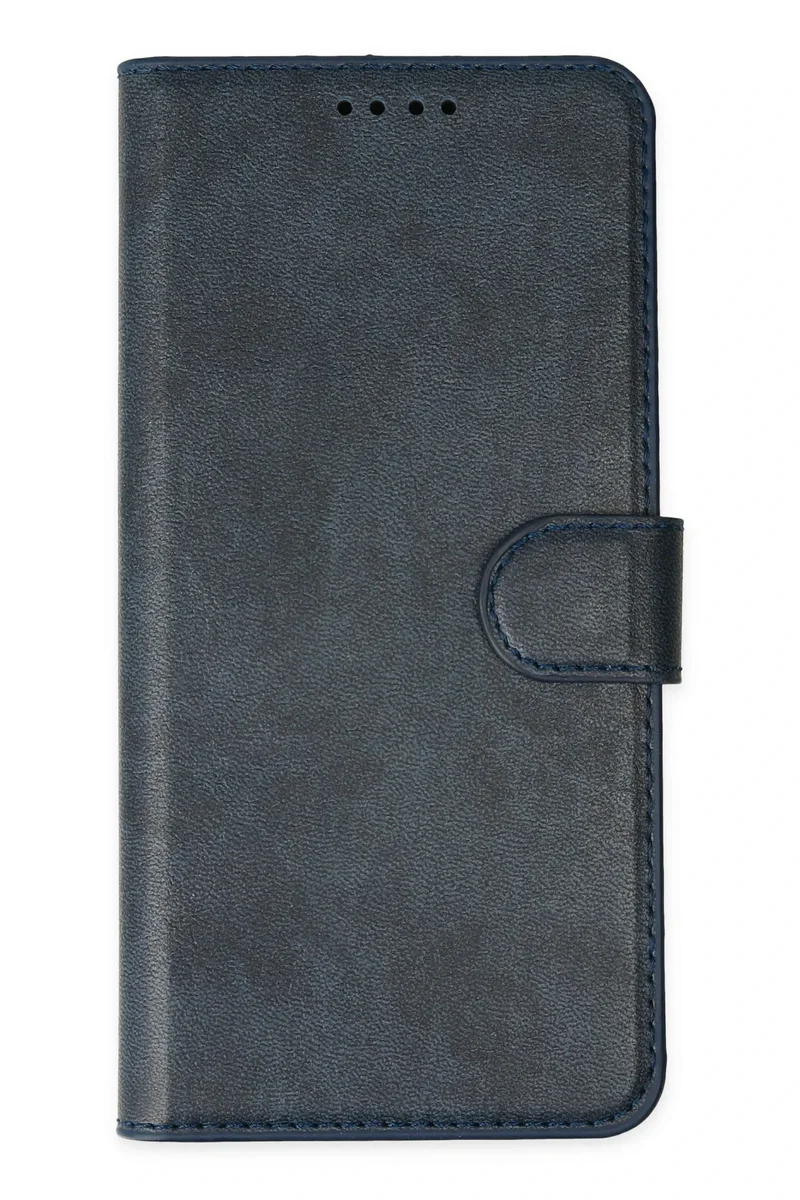 Newface iPhone 14 Pro Max Kılıf Trend S Plus Kapaklı Kılıf - Lacivert