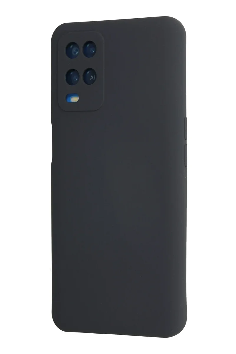 Newface Oppo A54 4G Kılıf Nano içi Kadife Silikon - Lacivert