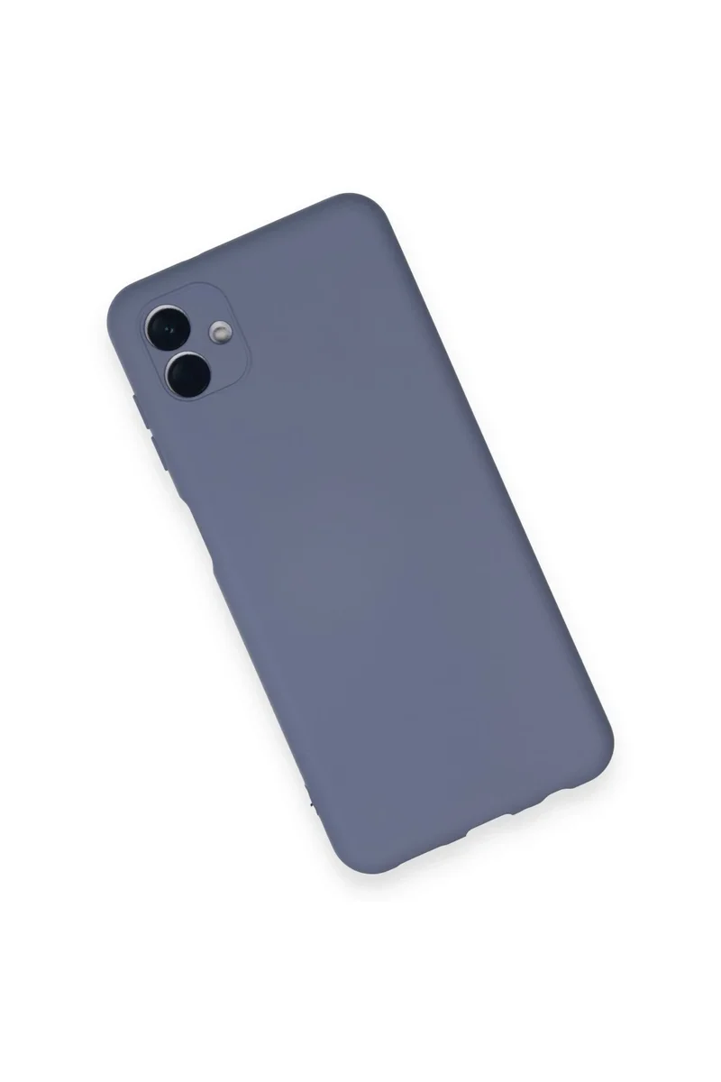 Newface Samsung Galaxy A04 Kılıf Nano içi Kadife Silikon - Gri