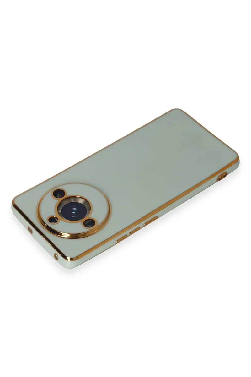Newface Realme 11 Pro Kılıf Volet Silikon - Açık Yeşil
