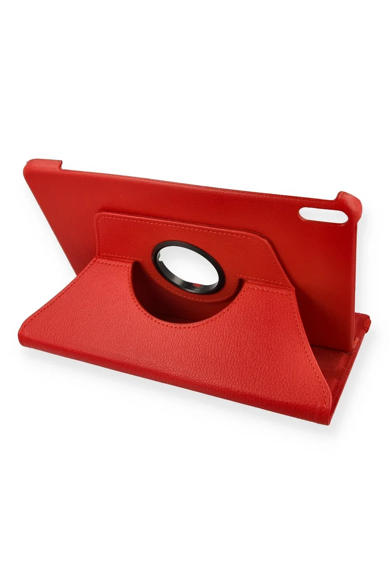 Newface Huawei Honor Pad 8 12 Kılıf 360 Tablet Deri Kılıf - Kırmızı