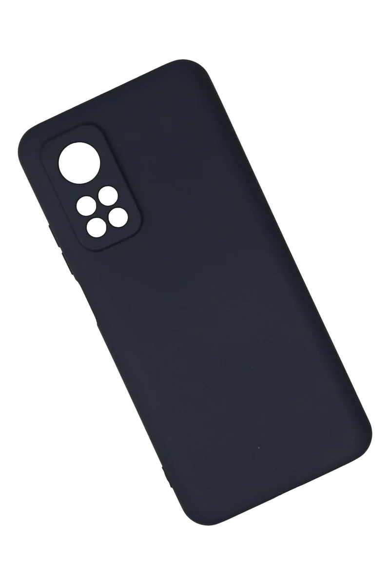 Newface Xiaomi Mi 10T Kılıf Nano içi Kadife Silikon - Lacivert