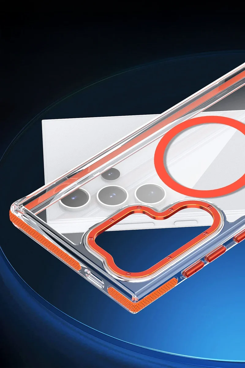 Joko Samsung Galaxy S25 Ultra Bella Magsafe Kapak - Turuncu