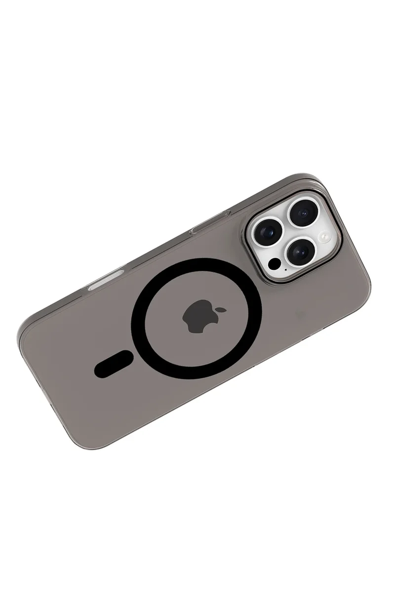 Joko Apple iPhone 16 Pro Max PC Blank Magsafe Kapak - Siyah