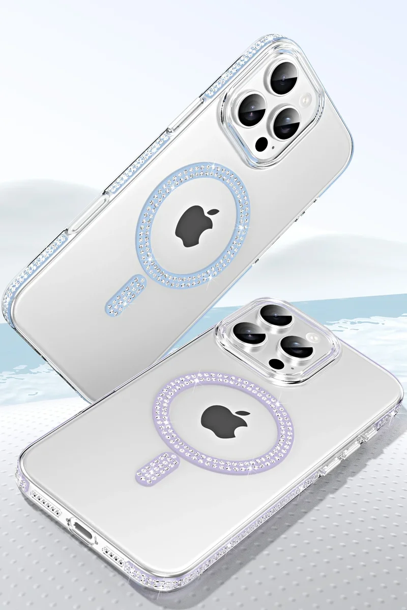 Joko Apple iPhone 14 Move Taşlı Magsafe Kapak - Siyah