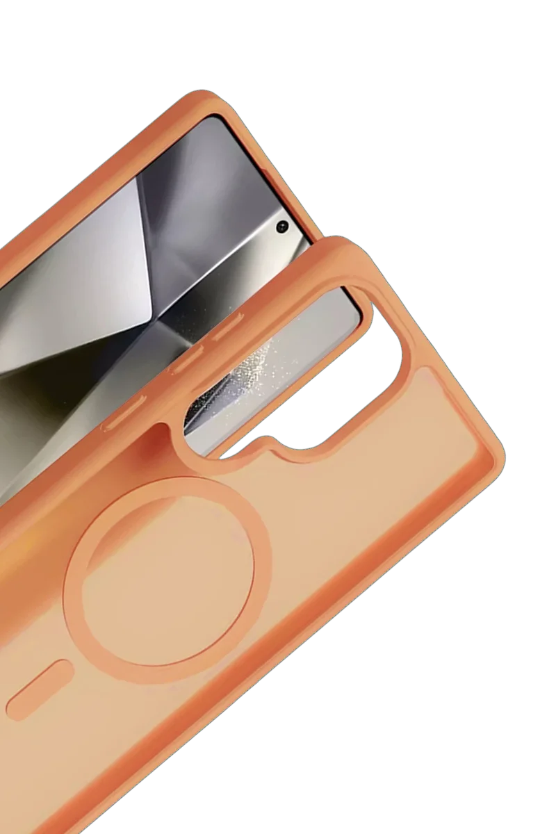 Joko Samsung Galaxy S25 Ultra Jota Magsafe Kapak - Turuncu