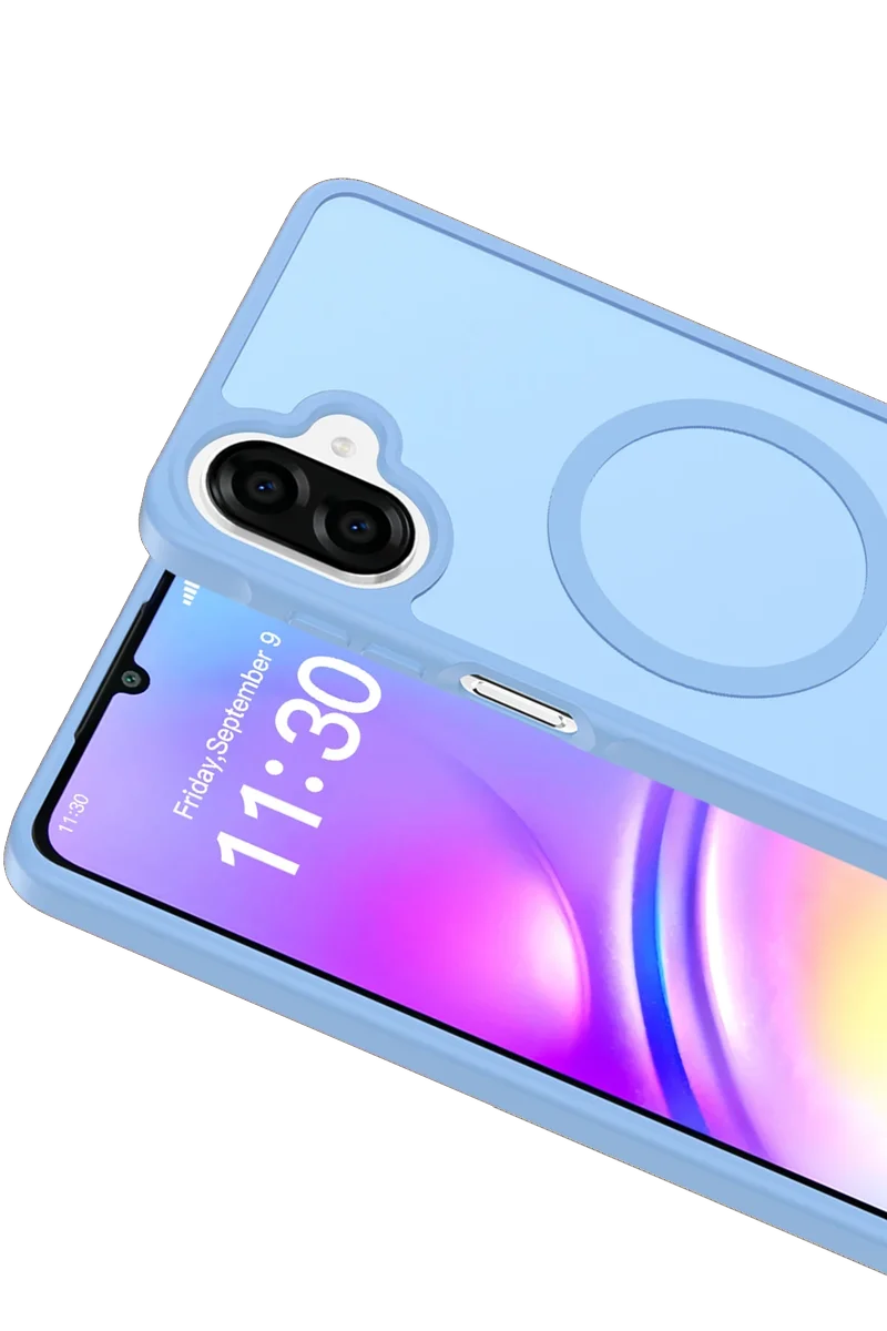 Joko Samsung Galaxy A07 4G Jota Magsafe Kapak - Açık Mavi