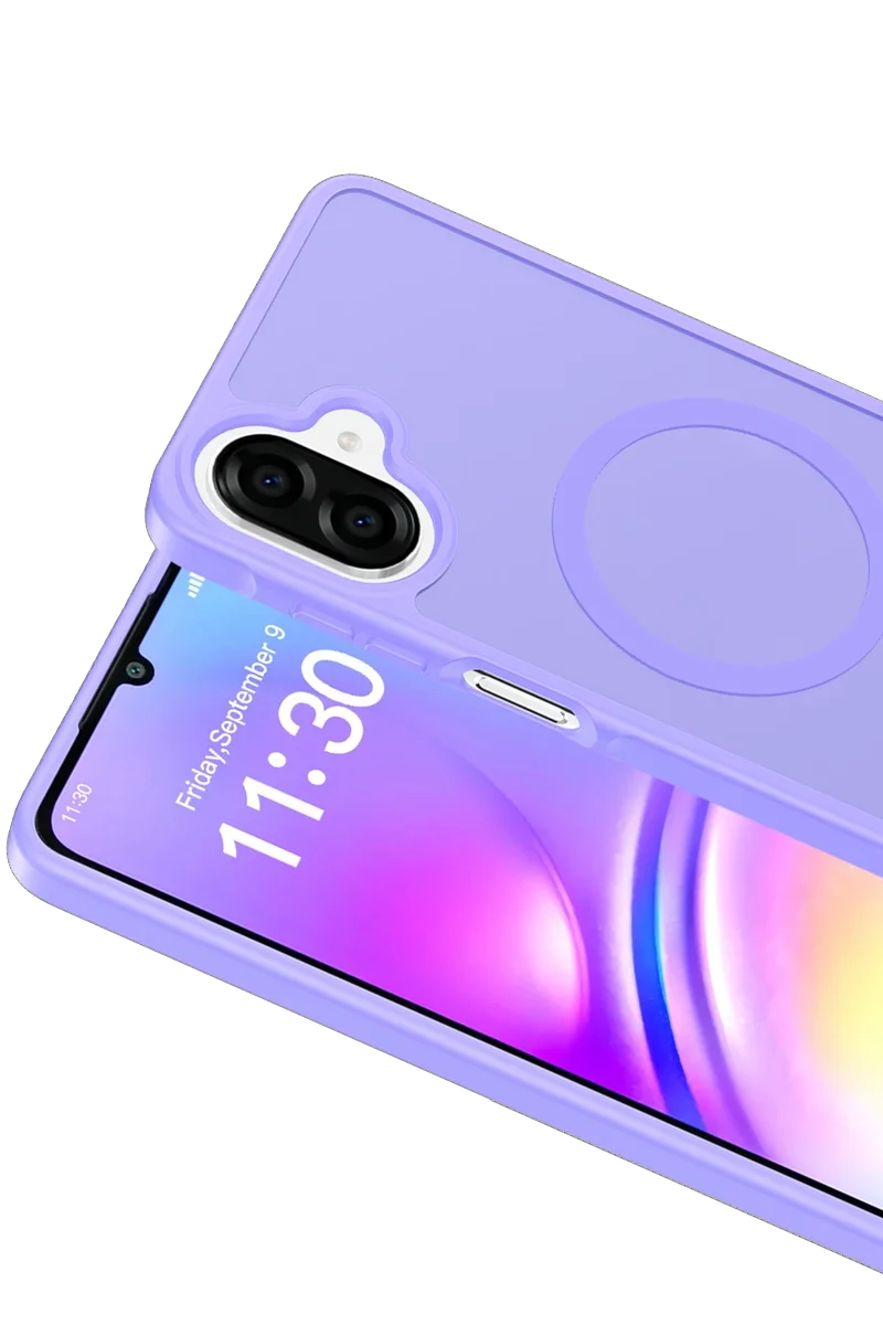 Joko Samsung Galaxy A07 4G Jota Magsafe Kapak - Lila