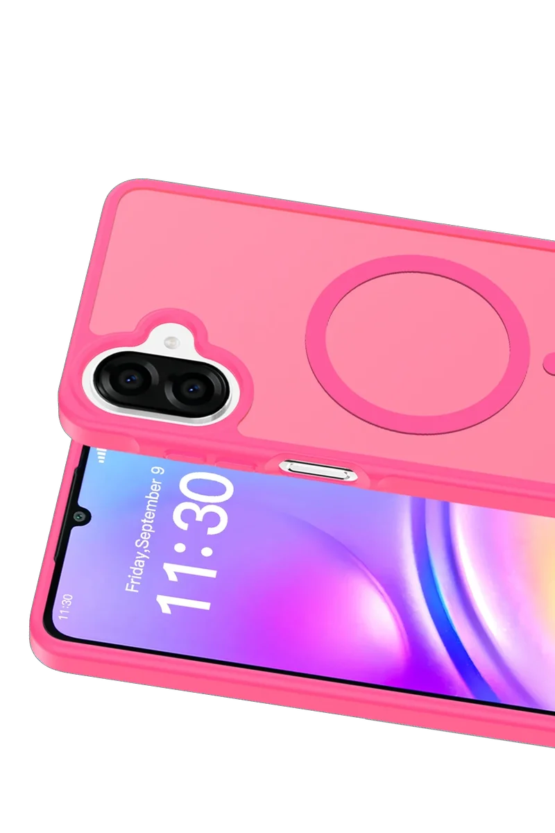 Joko Samsung Galaxy A07 4G Jota Magsafe Kapak - Rose