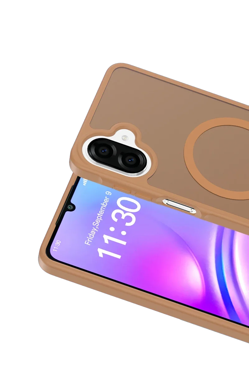 Joko Samsung Galaxy A07 4G Jota Magsafe Kapak - Çöl Titanyum