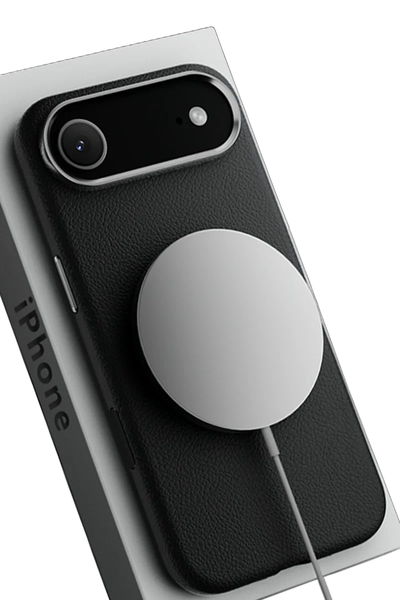 Joko iPhone 17 Air Wonder Deri Magsafe Kapak - Siyah