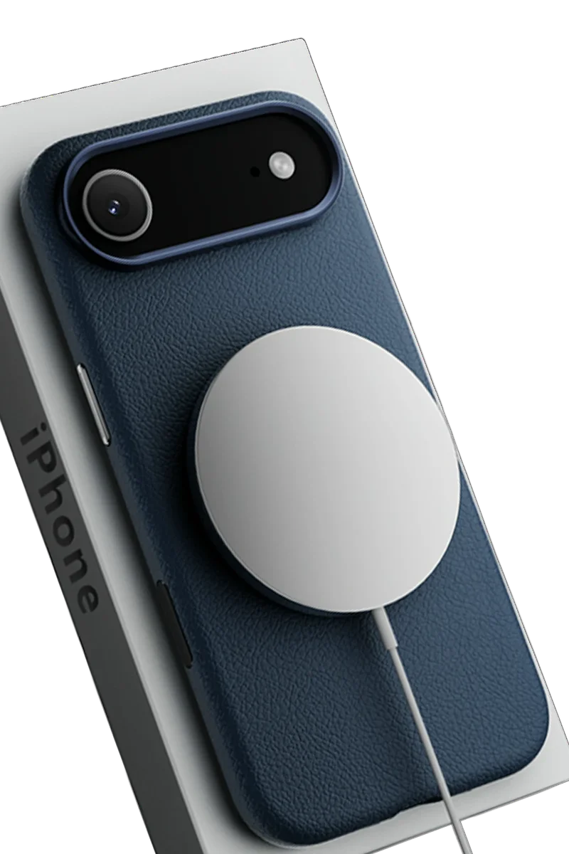 Joko iPhone 17 Air Wonder Deri Magsafe Kapak - Lacivert
