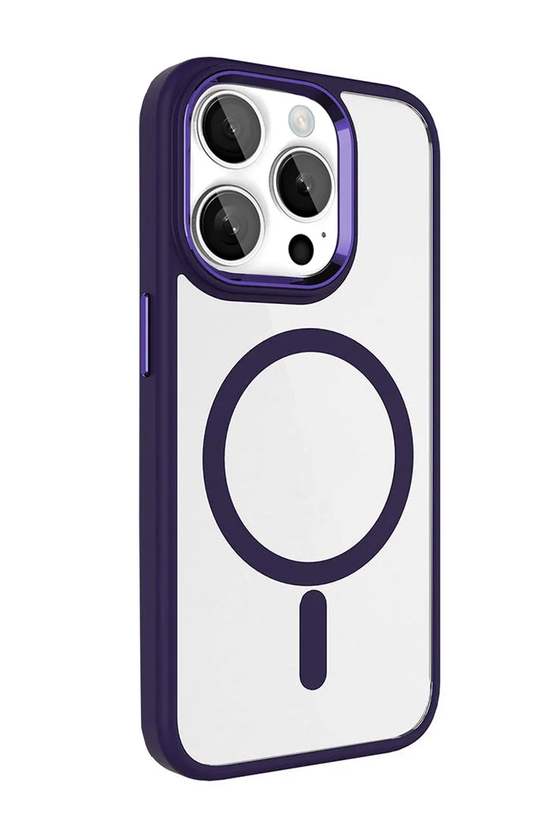 Joko Apple iPhone 15 Pro Max Terea Magsafe Kapak - Derin Mor