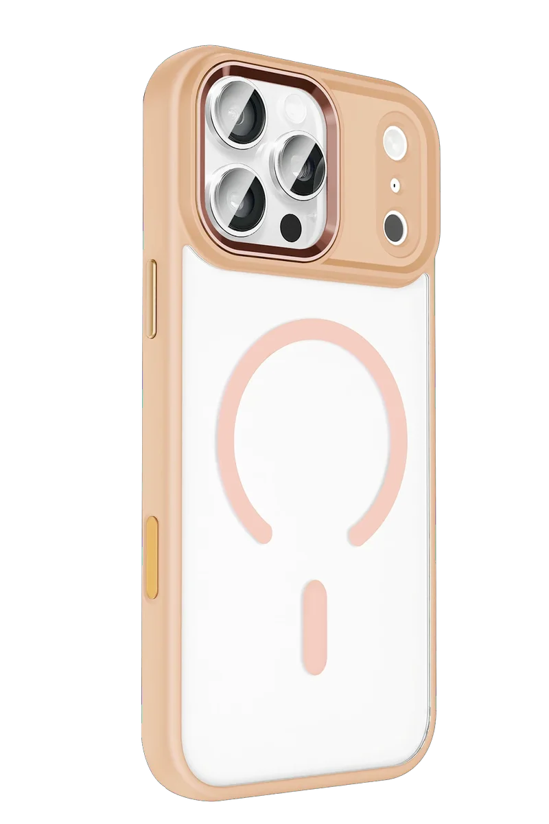 Joko Apple iPhone 17 Pro Max Terea Magsafe Kapak - Pembe