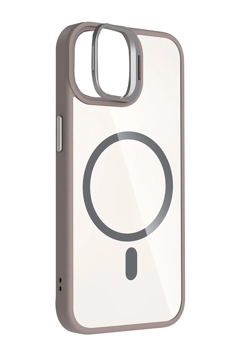 Joko Apple iPhone 11 Remim Lensli Magsafe Standlı Kapak - Titan Gri