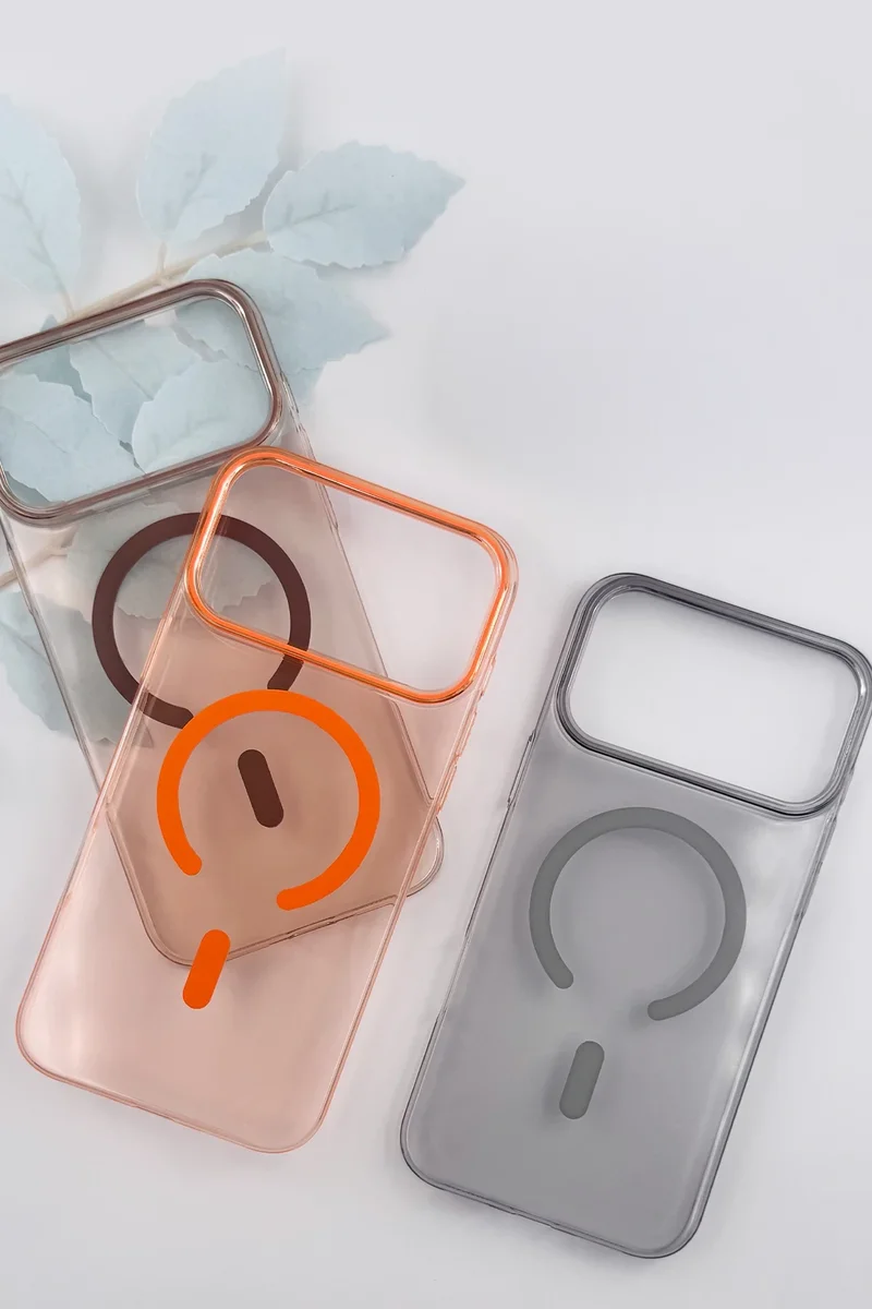 Joko Apple iPhone 17 Pro PC Blank Magsafe Kapak - Pembe