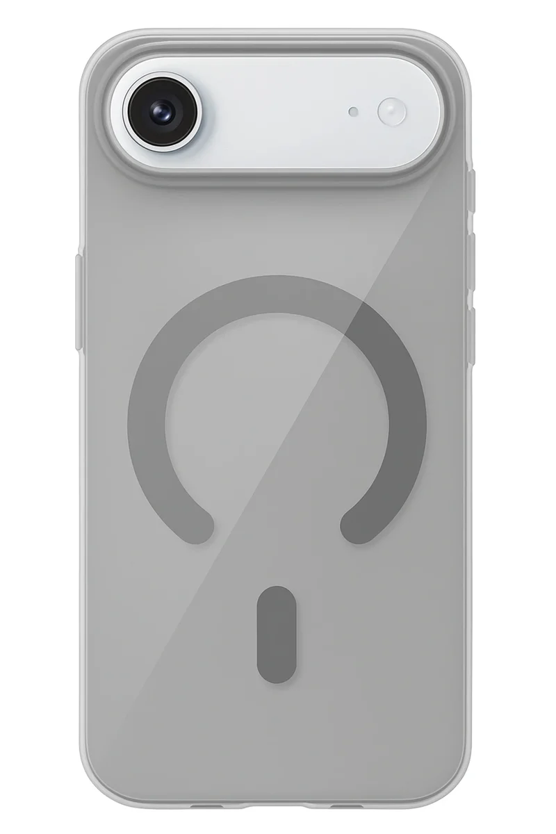 Joko Apple iPhone 17 Air PC Blank Magsafe Kapak - Natural Grey