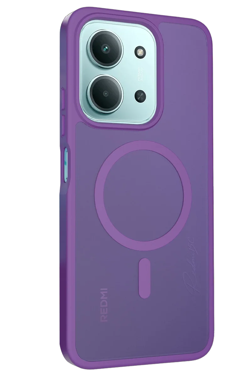 Joko Xiaomi Redmi 15C 4G Jota Magsafe Kapak - Derin Mor