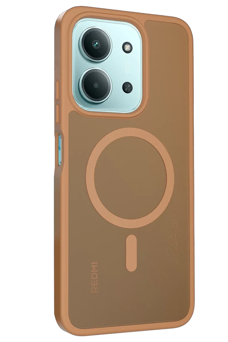 Joko Xiaomi Redmi 15C 4G Jota Magsafe Kapak - Çöl Titanyum