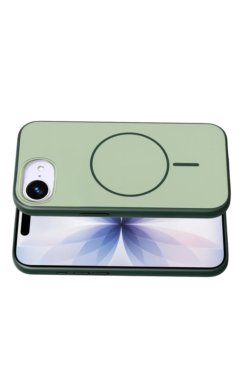 Joko Apple iPhone 16E Neva Magsafe Kapak - Koyu Yeşil