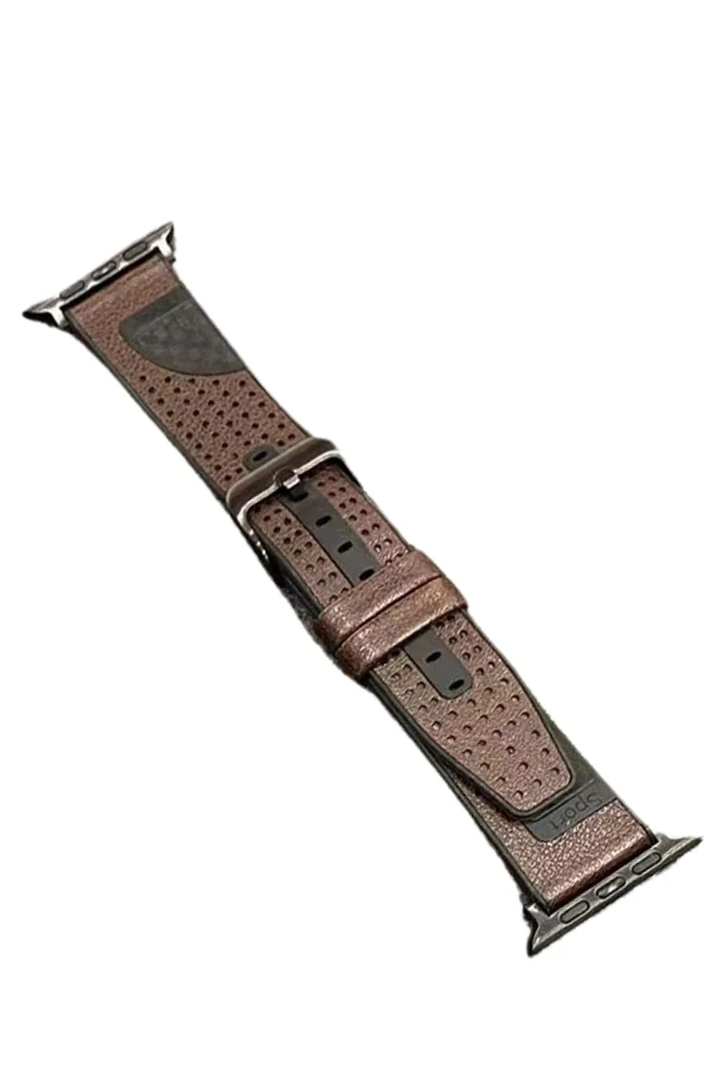 Movenchy Watch 45mm Buff Deri Kordon - Kahverengi