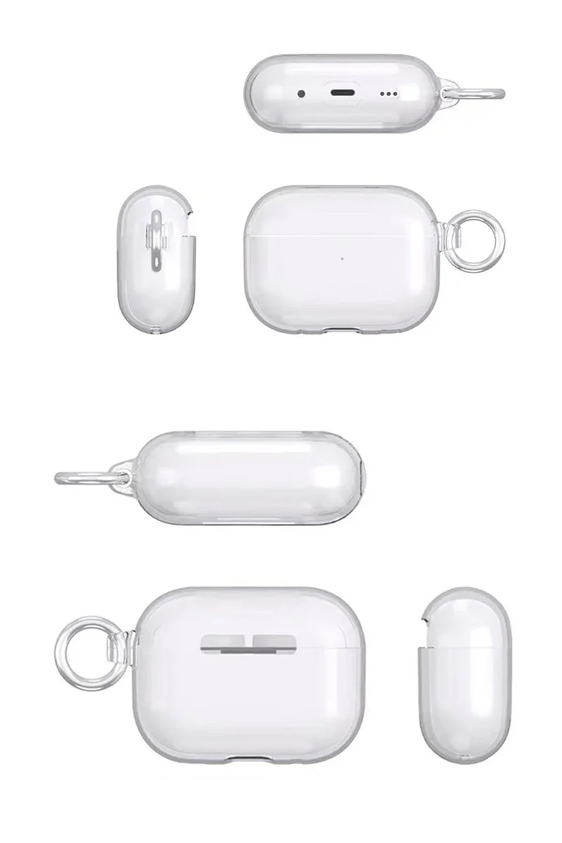 Movenchy Airpods Pro 2 (2.nesil) Shell Kılıf - Şeffaf