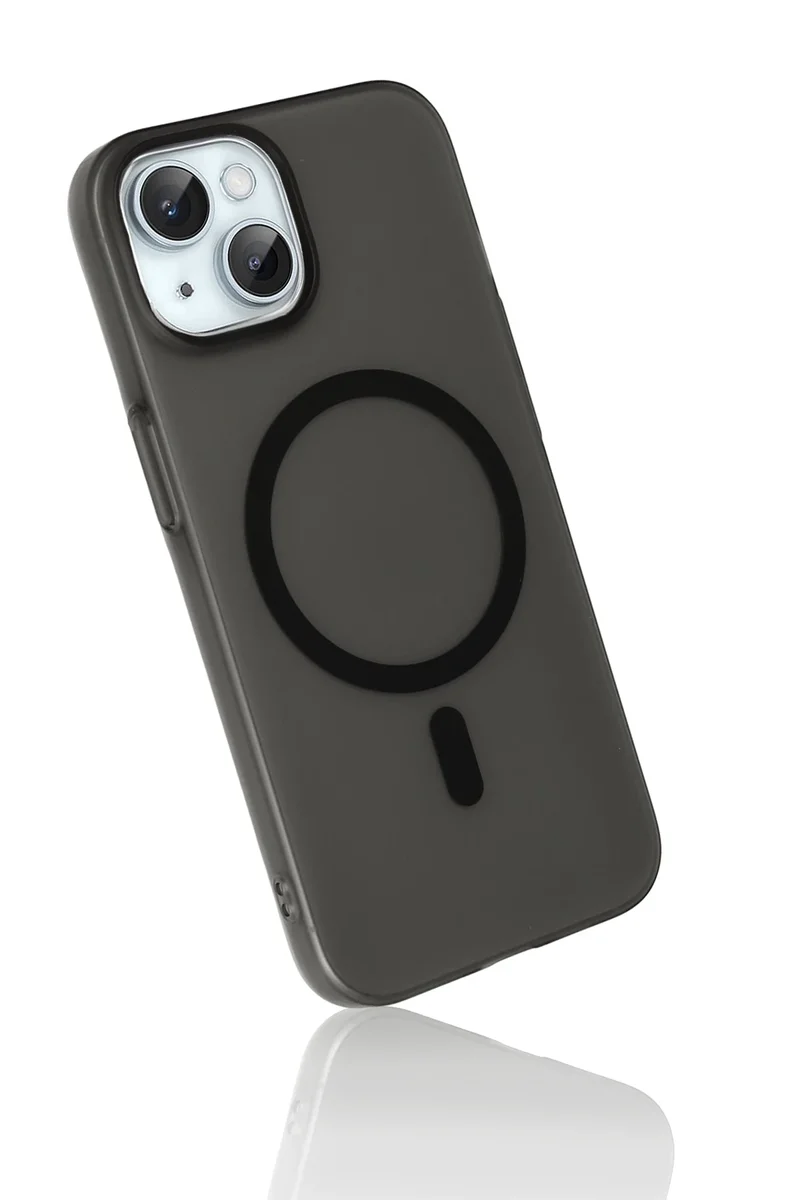 Joko Apple iPhone 14 Tuna PC Slim Magsafe Kapak - Derin Mor