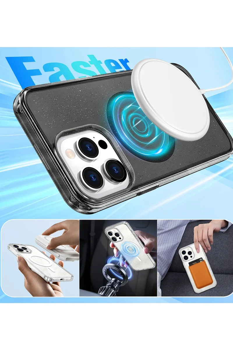 Joko Apple iPhone 14 Pro Max Star Magsafe Kapak - Mor