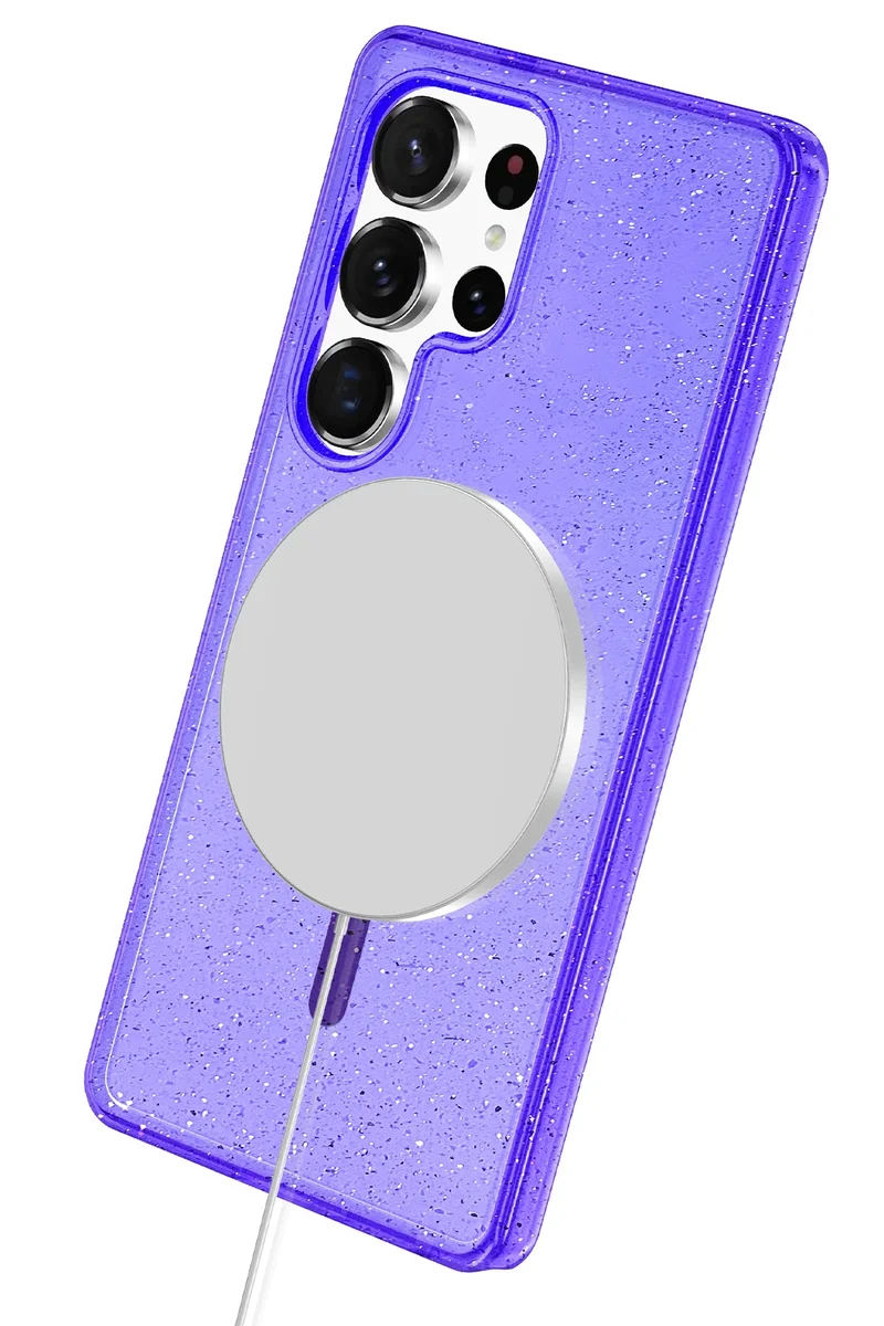 Joko Samsung Galaxy S25 Ultra Star Magsafe Kapak - Mor