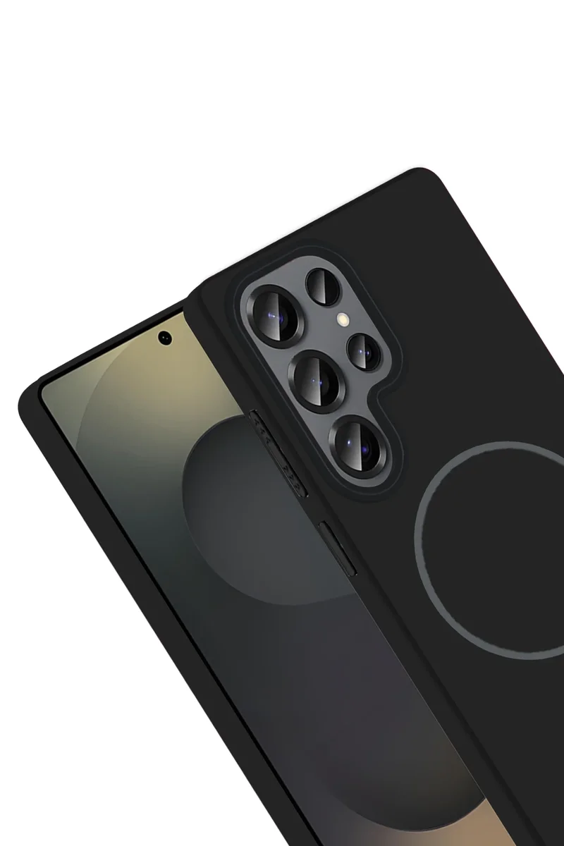 Joko Samsung Galaxy S25 Ultra Broş Magsafe Kapak - Siyah