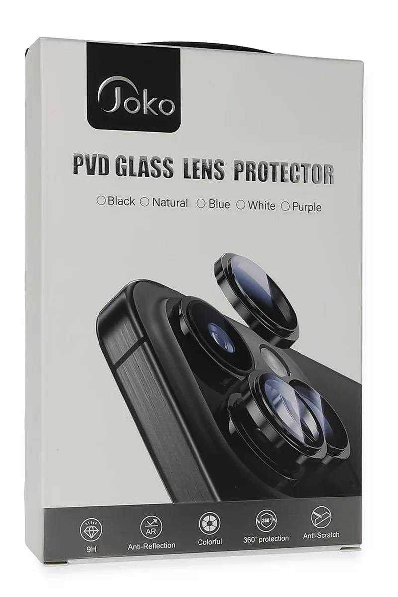 Joko Xiaomi Redmi Note 14 4G PVD Metal Kamera Lens - Gümüş
