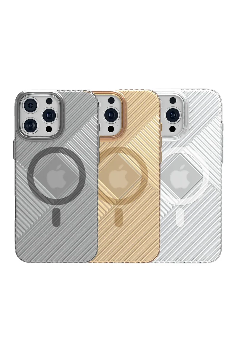 Joko iPhone 16 Pro Max Stella PC Sert Magsafe Kılıf - Şeffaf